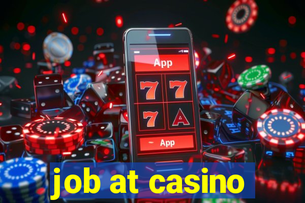 job at casino