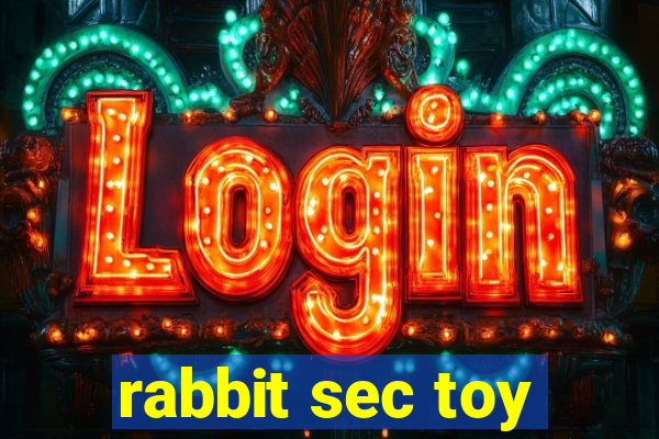 rabbit sec toy