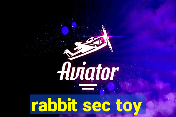 rabbit sec toy