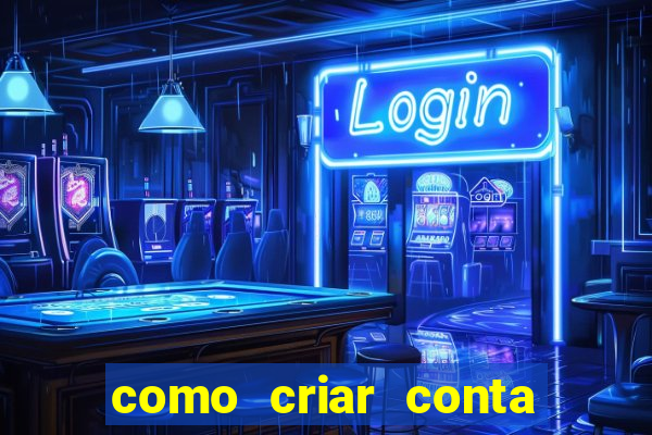 como criar conta demo slot