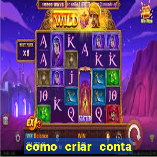 como criar conta demo slot