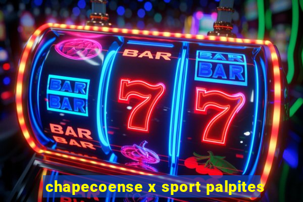 chapecoense x sport palpites