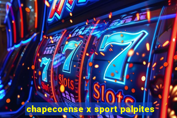 chapecoense x sport palpites