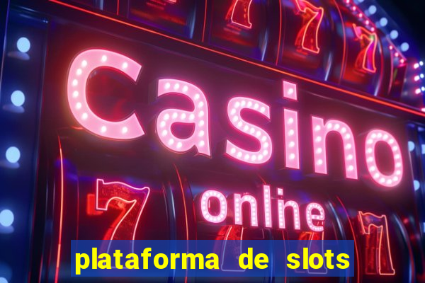 plataforma de slots deposito minimo 1 real