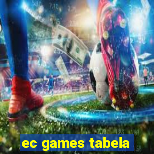 ec games tabela