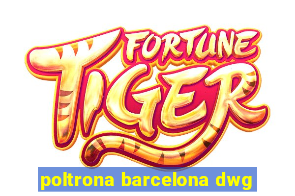 poltrona barcelona dwg