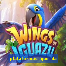 plataformas que da bonus para jogar