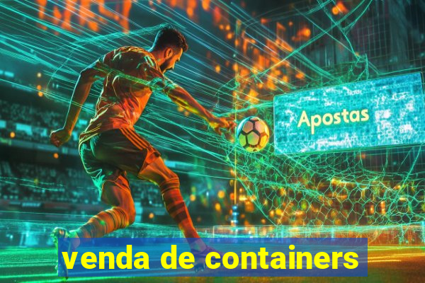 venda de containers