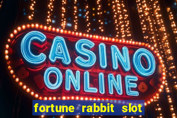 fortune rabbit slot demo Informational