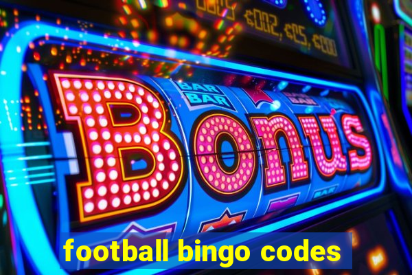 football bingo codes