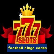 football bingo codes