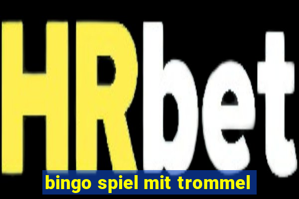 bingo spiel mit trommel