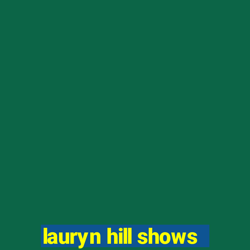 lauryn hill shows