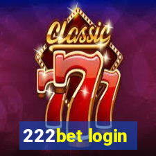 222bet login