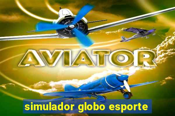 simulador globo esporte