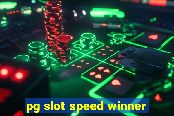 pg slot speed winner