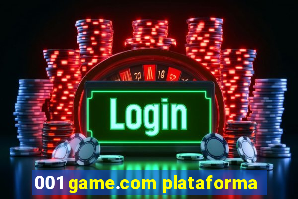 001 game.com plataforma