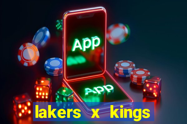 lakers x kings onde assistir