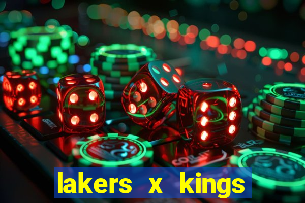 lakers x kings onde assistir