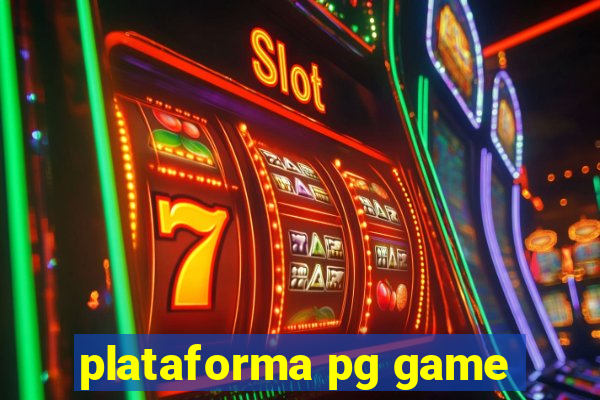 plataforma pg game