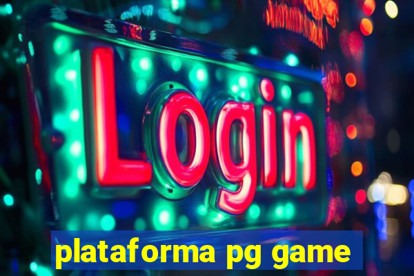 plataforma pg game