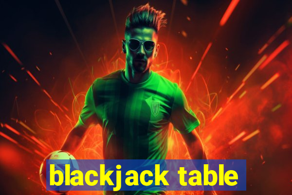 blackjack table