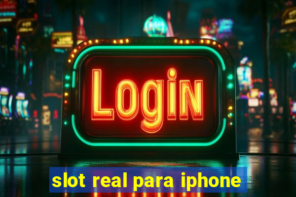 slot real para iphone