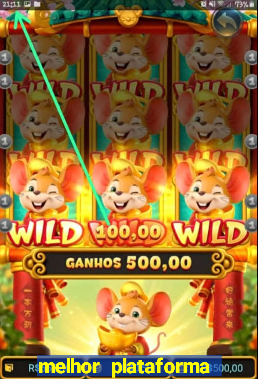 melhor plataforma para jogar fortune tiger