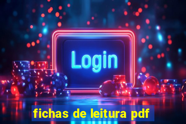 fichas de leitura pdf