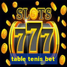 table tenis bet