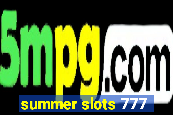 summer slots 777