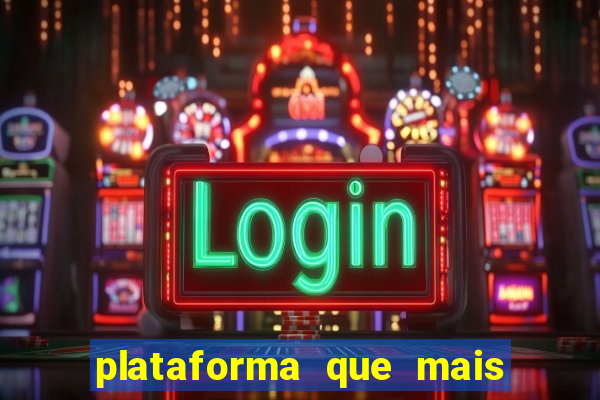 plataforma que mais paga slots