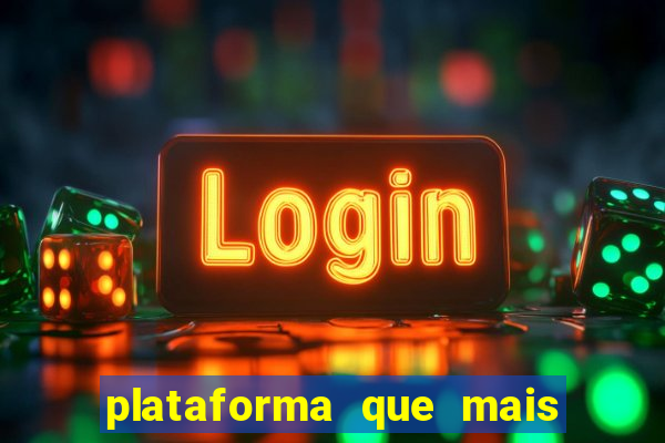 plataforma que mais paga slots