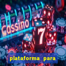 plataforma para jogo do tigre