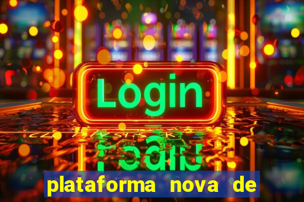 plataforma nova de jogo online