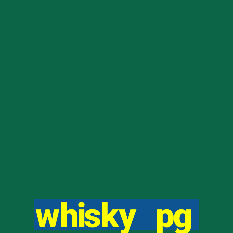 whisky pg plataforma de jogos