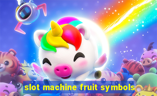 slot machine fruit symbols