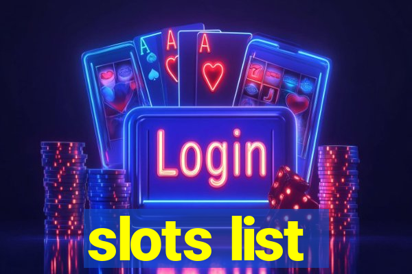 slots list