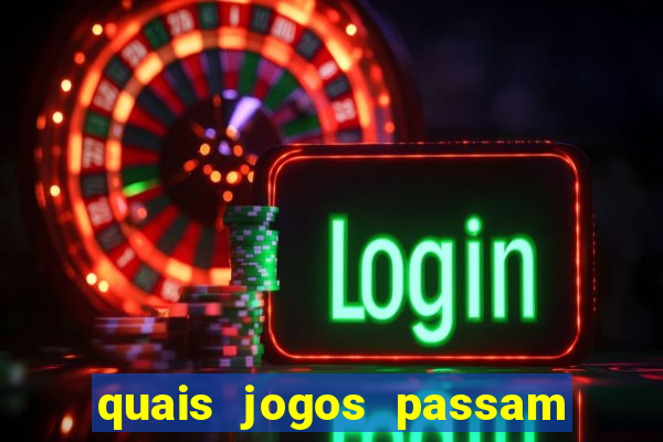 quais jogos passam no sportv