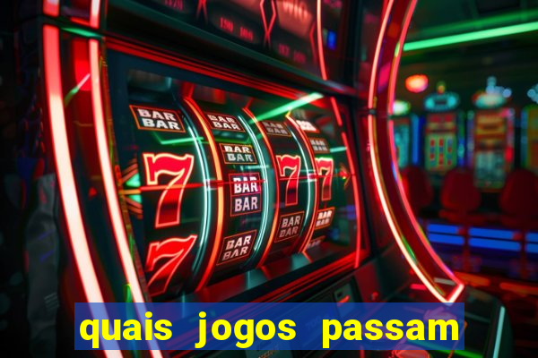 quais jogos passam no sportv