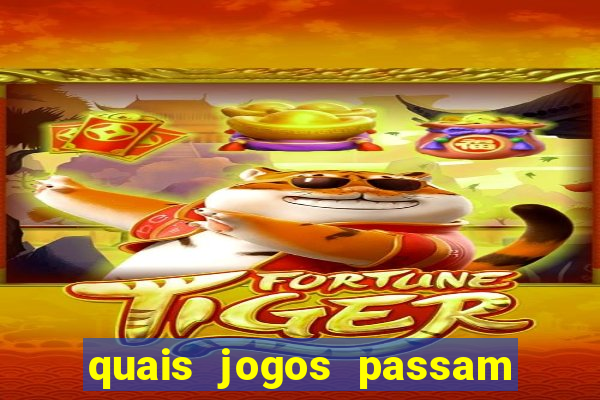 quais jogos passam no sportv