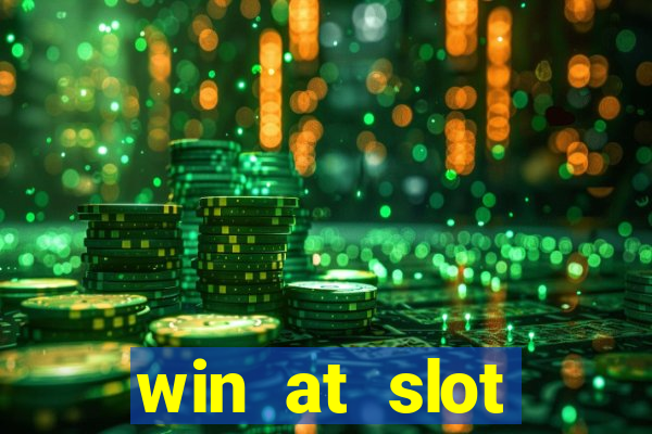 win at slot machines in casinos