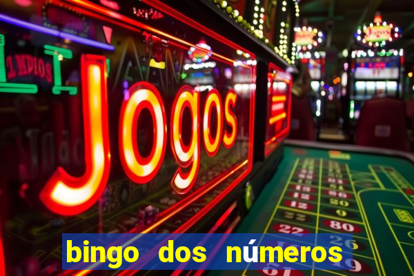 bingo dos números de 0 a 10