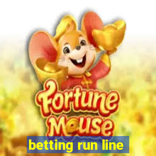 betting run line