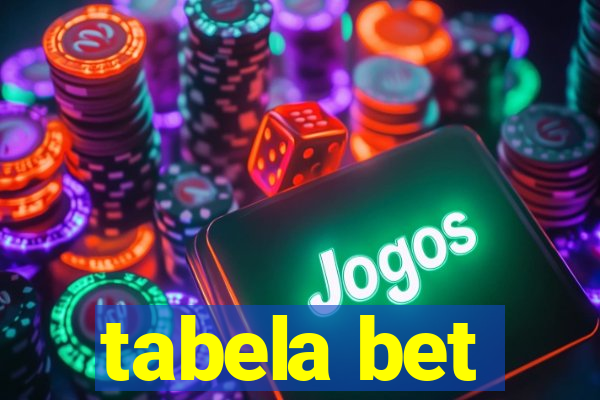 tabela bet