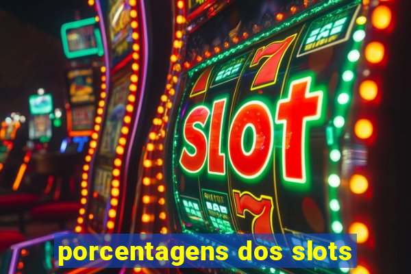 porcentagens dos slots