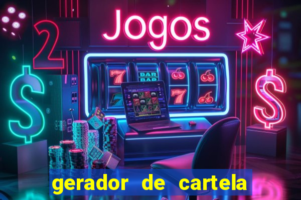 gerador de cartela de bingo