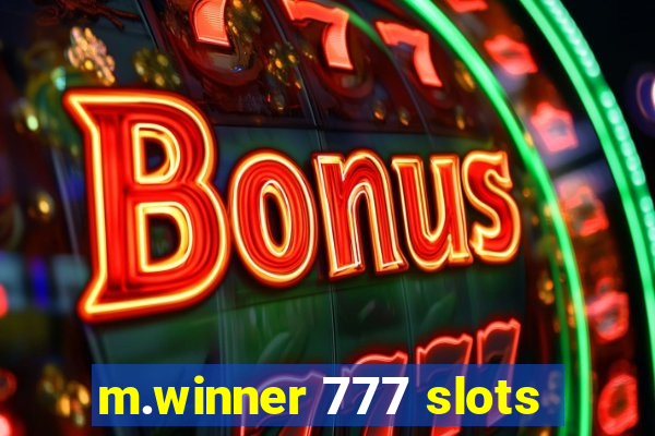 m.winner 777 slots