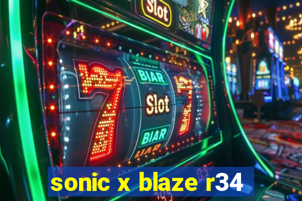 sonic x blaze r34