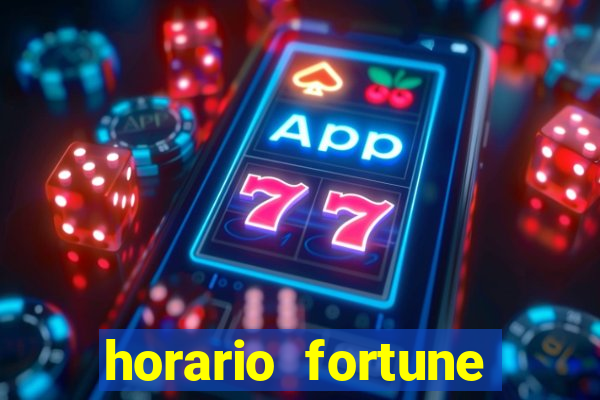 horario fortune tiger madrugada